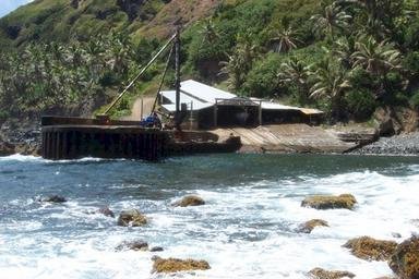 Boat-Shed Construction at Pitcairn Island