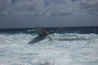 Boat-Shed Construction at Pitcairn Island