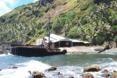 Boat-Shed Construction at Pitcairn Island