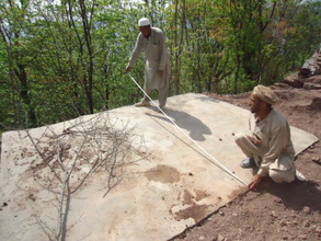 Civil work is being completed