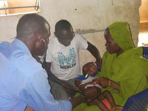Consultations at Zafaya Health Centre, Chad