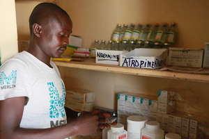 Massaguet Hospital, checking medicine stocks
