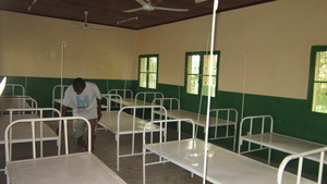 Setting up the Feeding Center, Massaguet