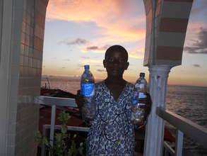 Plastic bottles will be used for the walls