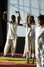 Dance performance during the play