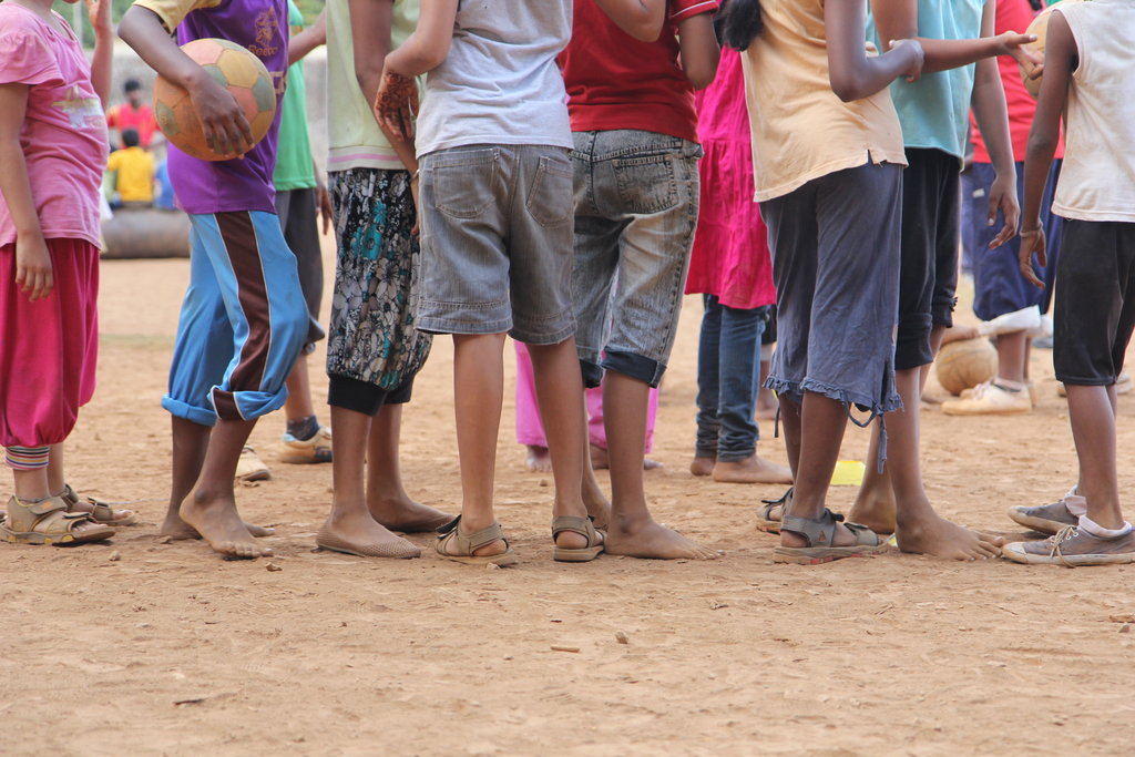Empower Girls through football in a slum in India