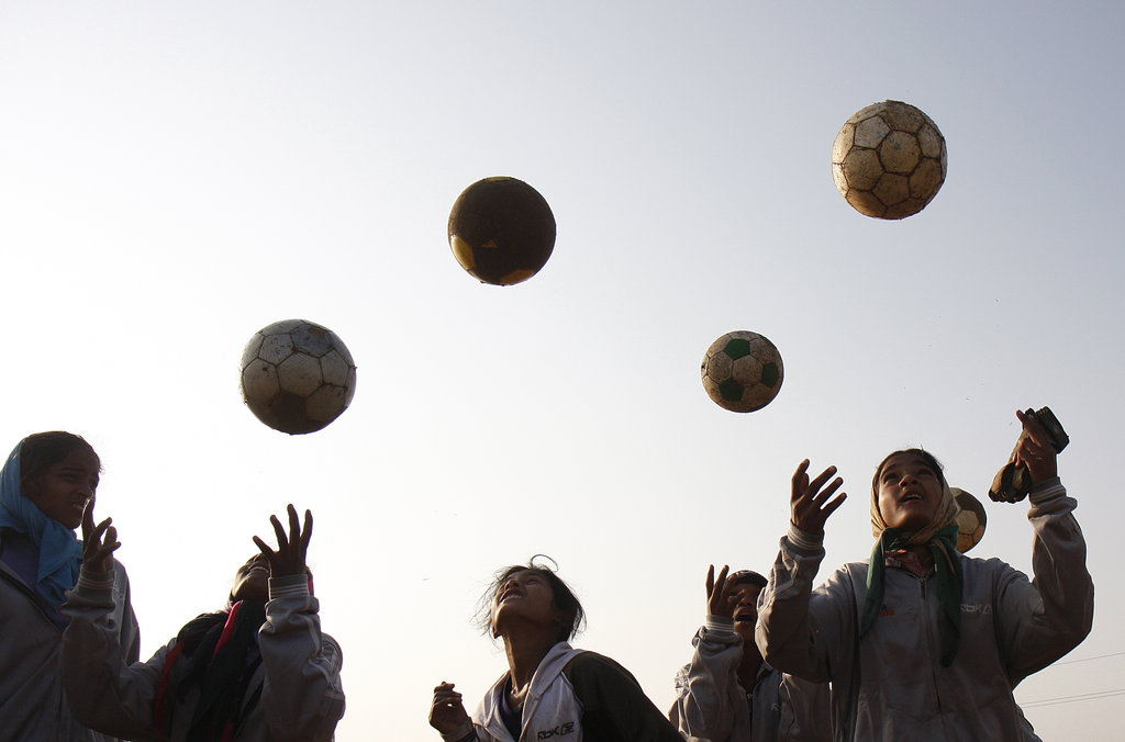 Empower Girls through football in a slum in India