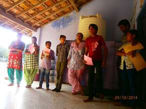 Life Skill training of Balsena Children
