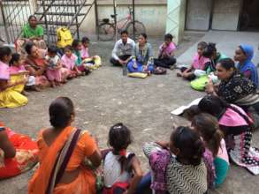 Parent Teacher Meeting for Lokshala Children