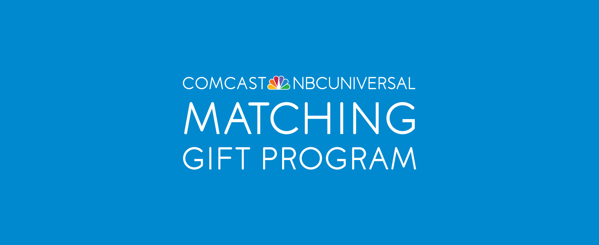 GlobalGiving ComcastNBCUniversal Matching Gift Program