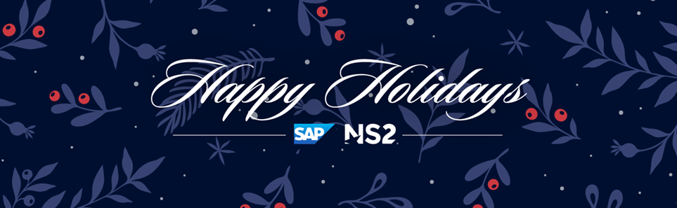 Happy Holidays - SAP NS2