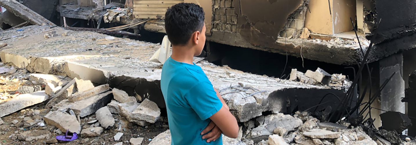 Photo of airstrike impact on civilians by ActionAid USA